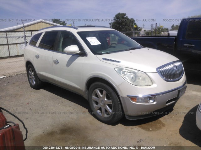 5GAER23758J128337 - 2008 BUICK ENCLAVE CXL CREAM photo 1