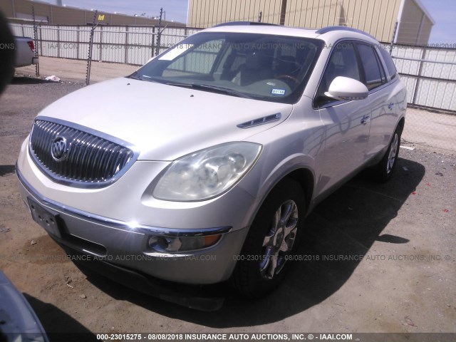 5GAER23758J128337 - 2008 BUICK ENCLAVE CXL Crème photo 2