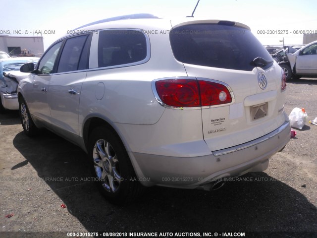 5GAER23758J128337 - 2008 BUICK ENCLAVE CXL Crème photo 3