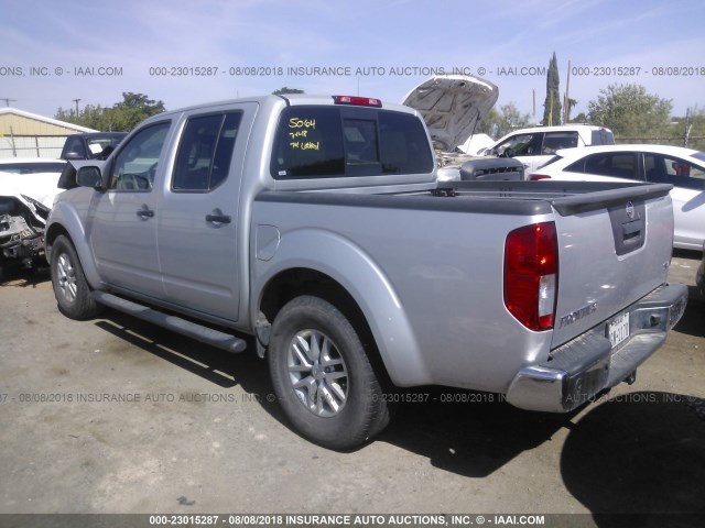 1N6AD0ER6GN785005 - 2016 NISSAN FRONTIER S/SV/SL/PRO-4X SILVER photo 3