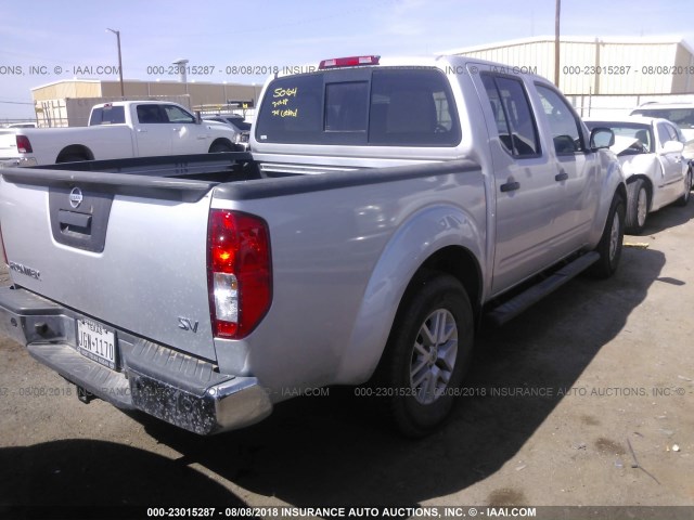 1N6AD0ER6GN785005 - 2016 NISSAN FRONTIER S/SV/SL/PRO-4X SILVER photo 4