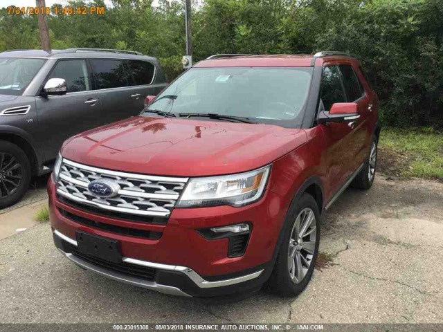 1FM5K7F87JGA85252 - 2018 FORD EXPLORER LIMITED Rot Foto 17