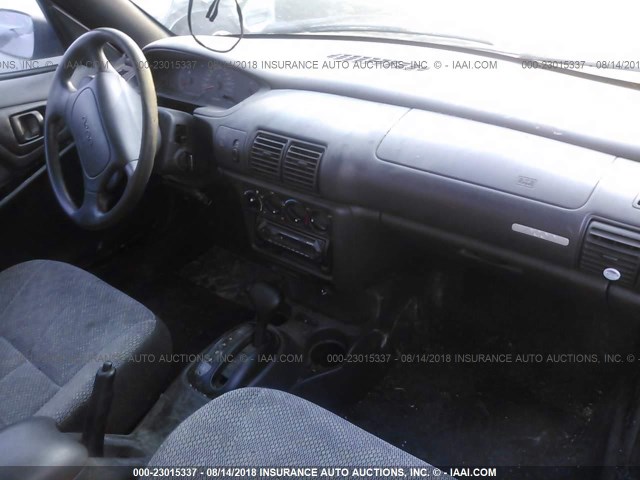 1B3ES42C5WD716121 - 1998 DODGE NEON HIGHLINE/SPORT/LE GREEN photo 5