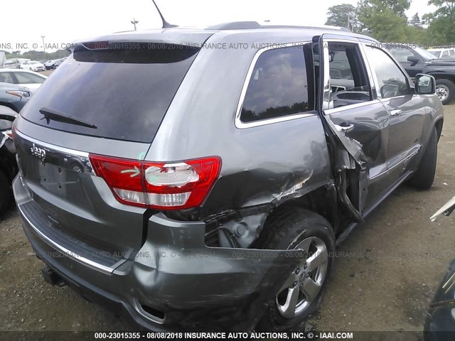 1J4RR5GG6BC669088 - 2011 JEEP GRAND CHEROKEE LIMITED GRAY photo 4