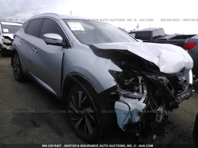 5N1AZ2MG2GN117648 - 2016 NISSAN MURANO S/SL/SV/PLATINUM SILVER photo 1