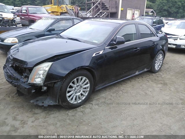 1G6DF5E52D0158480 - 2013 CADILLAC CTS LUXURY COLLECTION BLACK photo 2