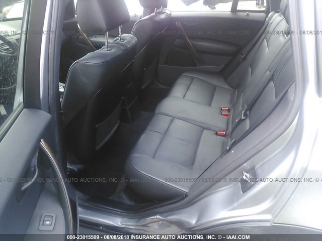 WBXPA73414WC43263 - 2004 BMW X3 2.5I GRAY photo 8