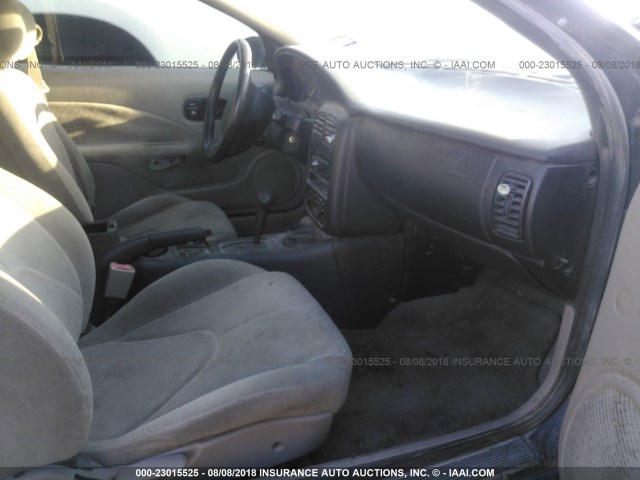 1G8ZY12702Z222353 - 2002 SATURN SC2 BLUE photo 5