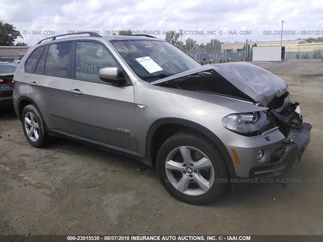 5UXFE43519L037966 - 2009 BMW X5 XDRIVE30I GOLD photo 1