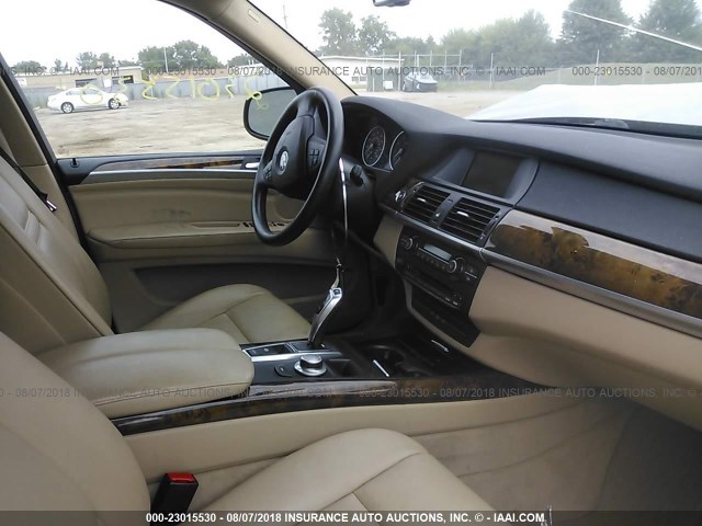 5UXFE43519L037966 - 2009 BMW X5 XDRIVE30I GOLD photo 5