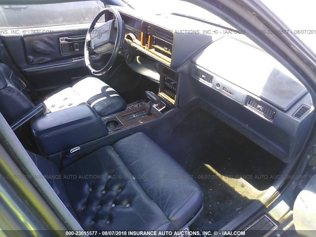 1G6KS53B9MU819605 - 1991 CADILLAC SEVILLE BLUE photo 5