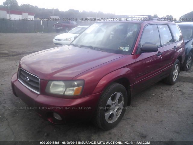JF1SG65683H768647 - 2003 SUBARU FORESTER 2.5XS 红色 照片 2