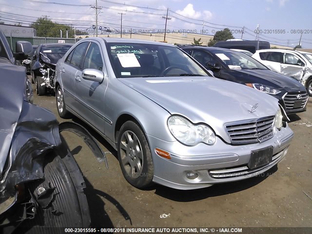 WDBRF92H46F791165 - 2006 MERCEDES-BENZ C GENERATION 2006 280 4MATIC SILVER photo 1