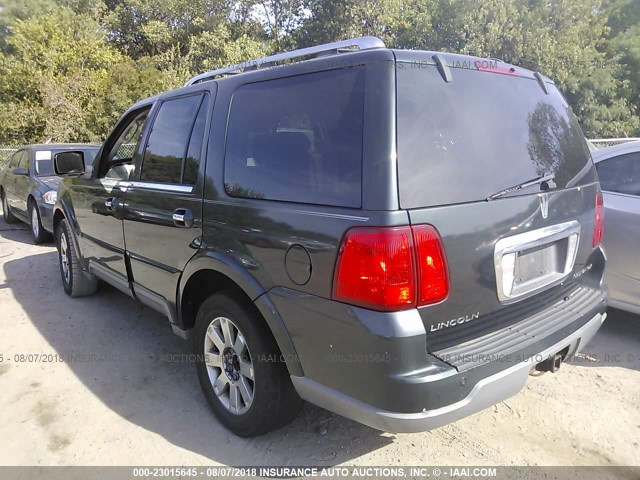 5LMFU28R33LJ31609 - 2003 LINCOLN NAVIGATOR 绿色 照片 3