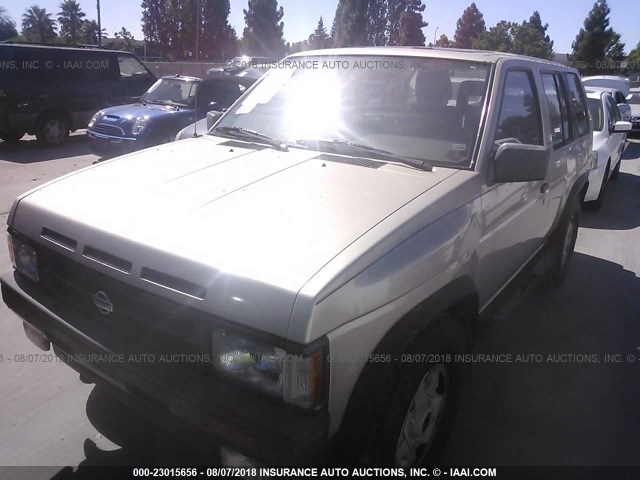 JN8HD17YXMW034253 - 1991 NISSAN PATHFINDER XE/SE TAN photo 2