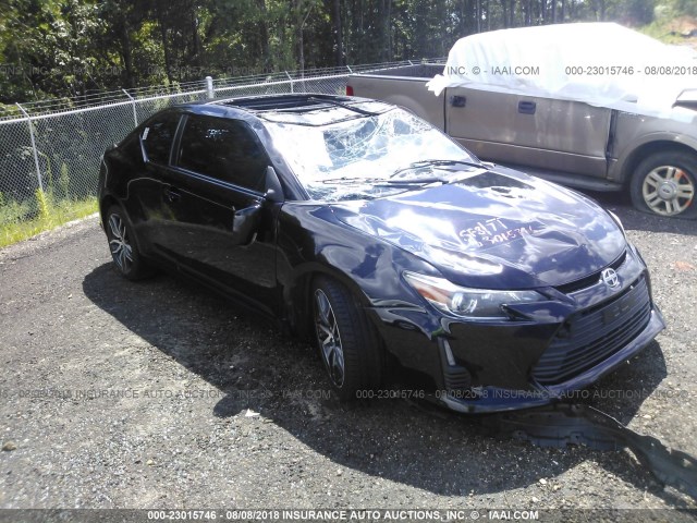 JTKJF5C71E3082294 - 2014 TOYOTA SCION TC 黑色 照片 1