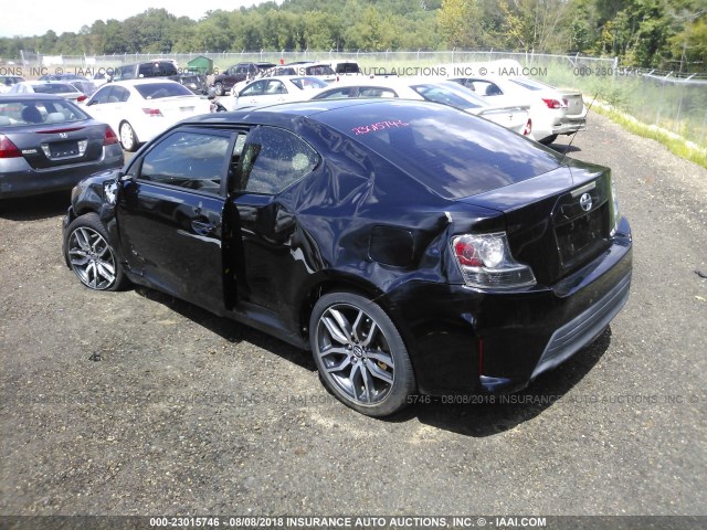 JTKJF5C71E3082294 - 2014 TOYOTA SCION TC 黑色 照片 3