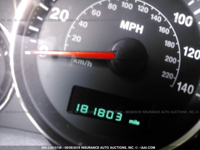 1J8HG48K86C131740 - 2006 JEEP COMMANDER BLACK photo 7