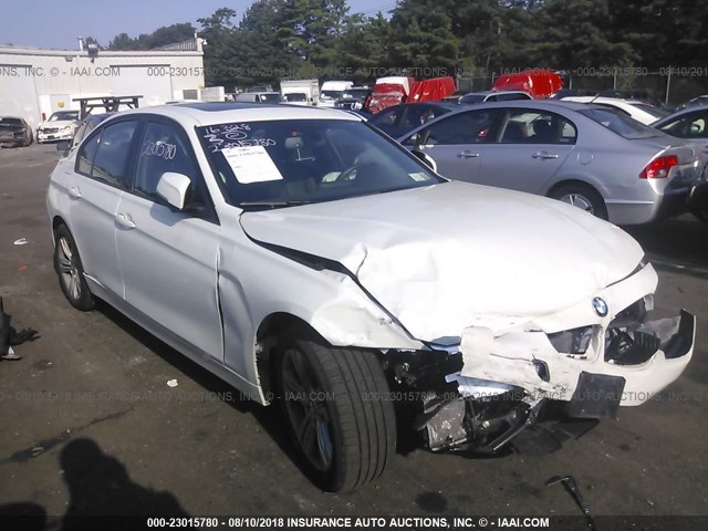 WBA8E3C56GK503265 - 2016 BMW 328 XI SULEV WHITE photo 1