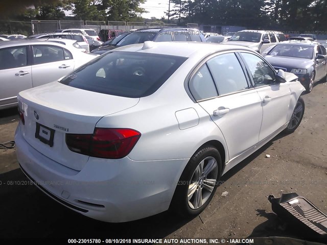 WBA8E3C56GK503265 - 2016 BMW 328 XI SULEV WHITE photo 4