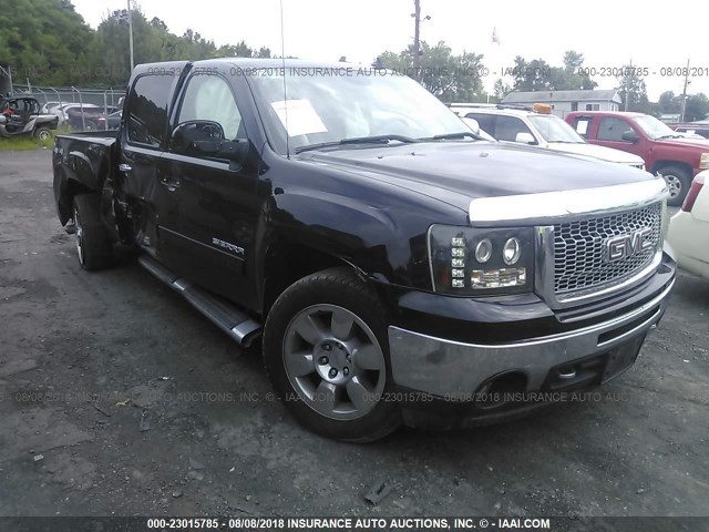 3GTRKWE36AG108210 - 2010 GMC SIERRA K1500 SLT BLACK photo 1