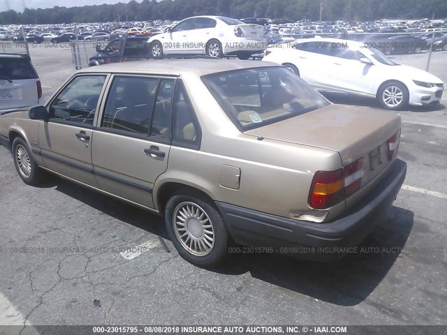 YV1JS8835P1104770 - 1993 VOLVO 940 GOLD photo 3