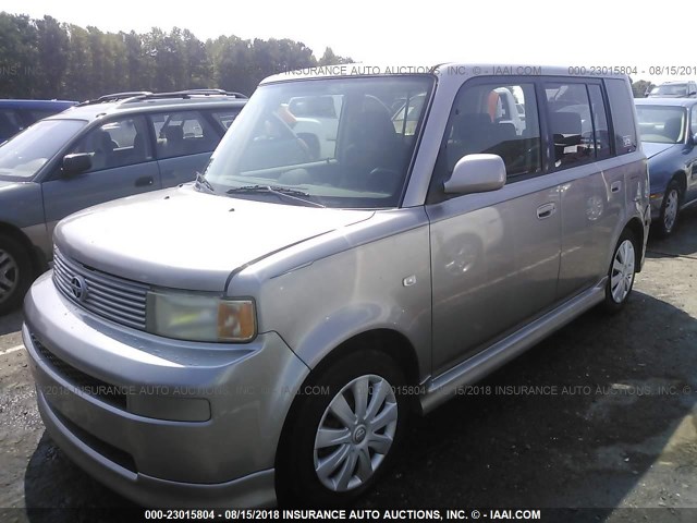 JTLKT334850199410 - 2005 TOYOTA SCION XB Grau Foto 2