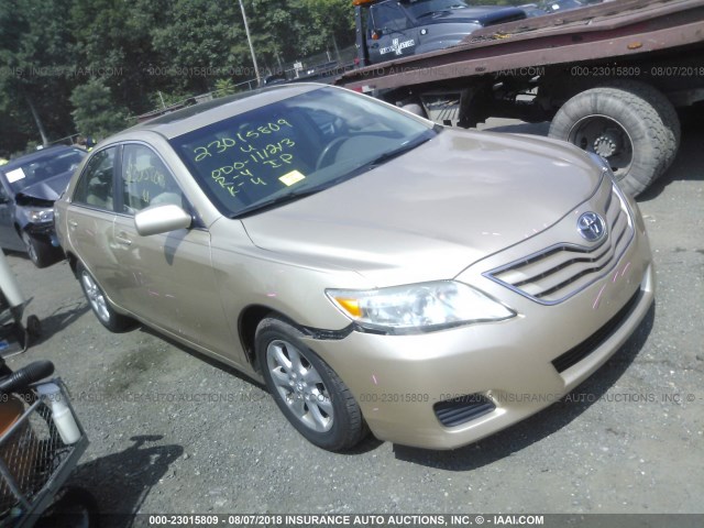 4T1BF3EK0BU217543 - 2011 TOYOTA CAMRY SE/LE/XLE GOLD photo 1