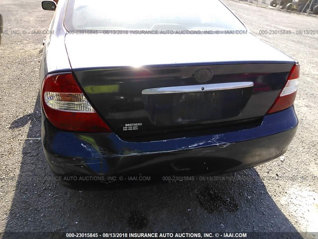 4T1BF30K12U528101 - 2002 TOYOTA CAMRY LE/XLE/SE Mavi foto 6