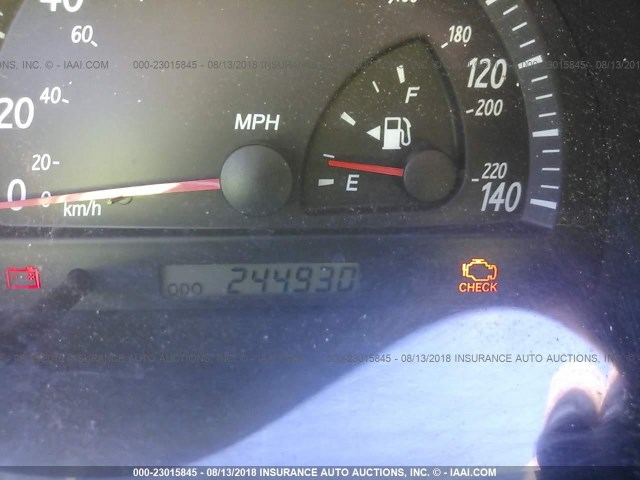 4T1BF30K12U528101 - 2002 TOYOTA CAMRY LE/XLE/SE Mavi foto 7