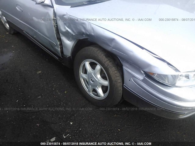 2G4WF551431283238 - 2003 BUICK REGAL GS SILVER photo 6