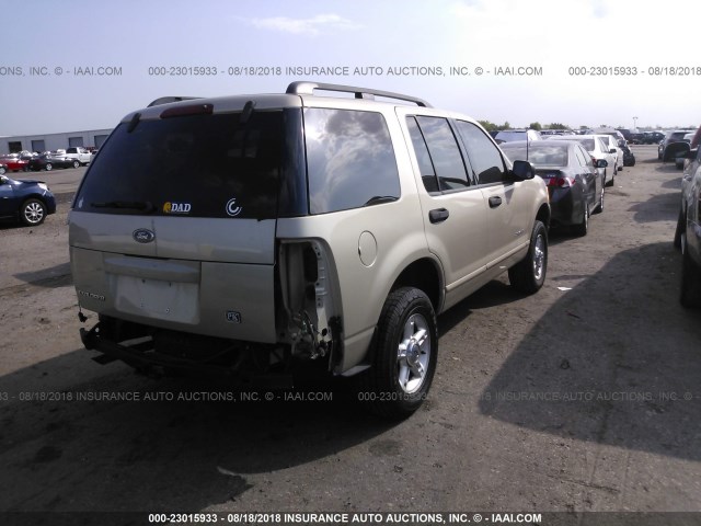 1FMZU63KX4UB14478 - 2004 FORD EXPLORER XLT/XLT SPORT/NBX 金色 照片 4