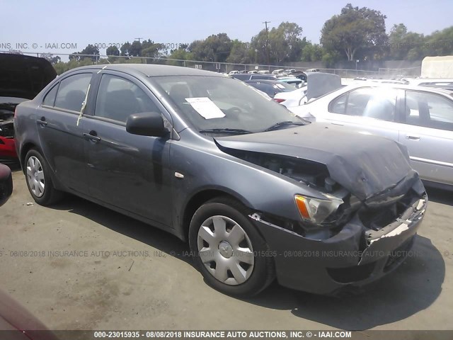 JA3AU16U68U017882 - 2008 MITSUBISHI LANCER DE GRAY photo 1