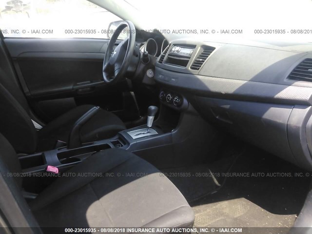 JA3AU16U68U017882 - 2008 MITSUBISHI LANCER DE GRAY photo 5