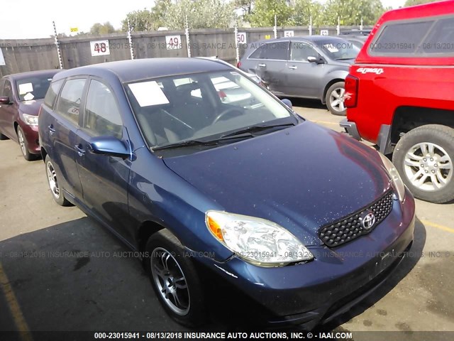 2T1KR32E83C050969 - 2003 TOYOTA COROLLA MATRIX XR BLUE photo 1