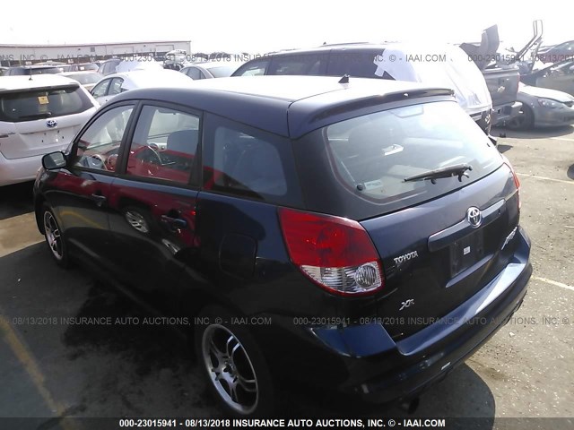 2T1KR32E83C050969 - 2003 TOYOTA COROLLA MATRIX XR BLUE photo 3