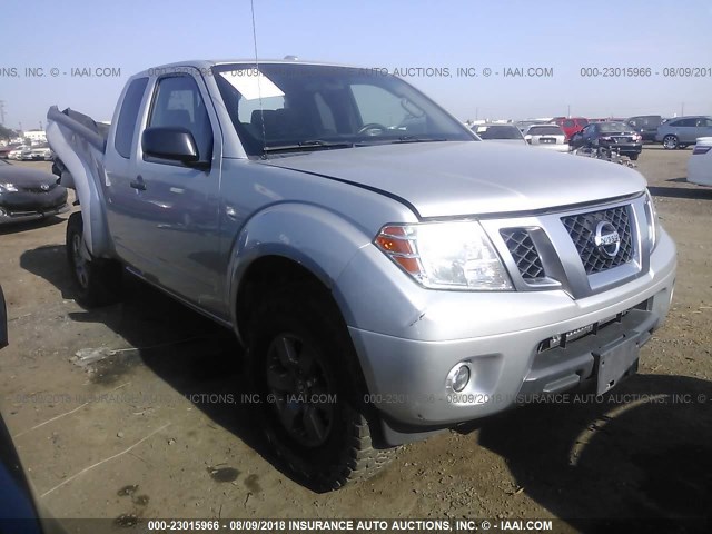 1N6AD0CU2DN745040 - 2013 NISSAN FRONTIER SV/PRO-4X SILVER photo 1