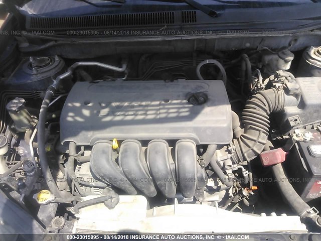 2T1KR32E36C623927 - 2006 TOYOTA COROLLA MATRIX XR BLUE photo 10