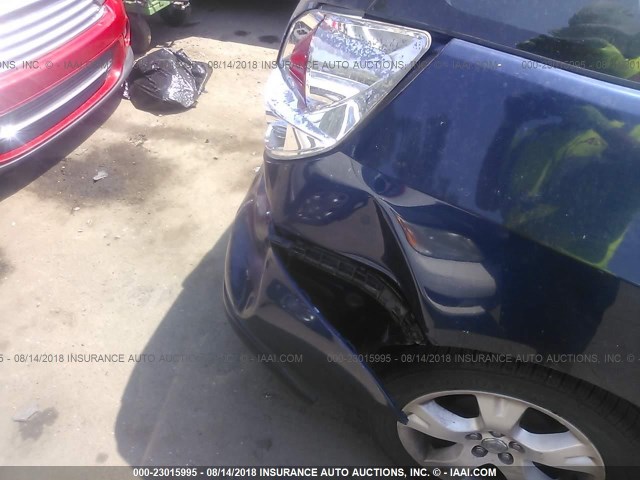 2T1KR32E36C623927 - 2006 TOYOTA COROLLA MATRIX XR BLUE photo 6