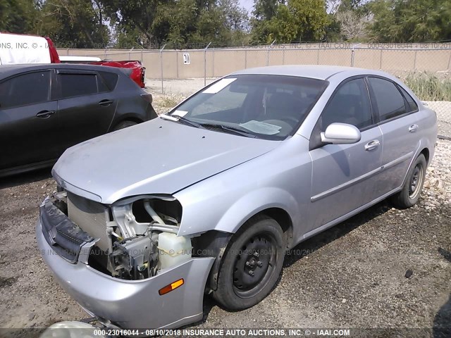 KL5JD56Z77K538453 - 2007 SUZUKI FORENZA CONVENIENCE/POPULAR SILVER photo 2