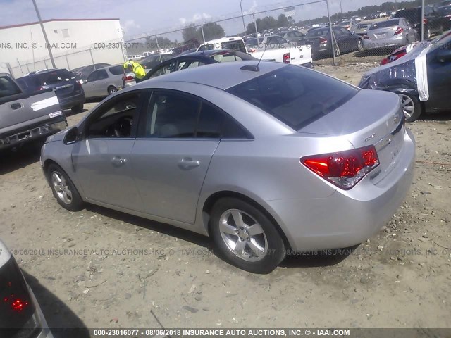 1G1PE5SB9G7155944 - 2016 CHEVROLET CRUZE LIMITED LT SILVER photo 3