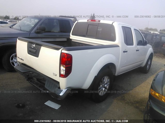 1N6AD0ER1HN726350 - 2017 NISSAN FRONTIER S/SV/SL/PRO-4X WHITE photo 4