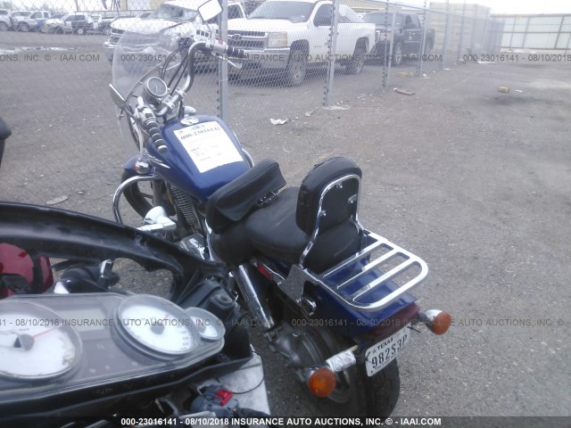 1HFSC18004A803729 - 2004 HONDA VT1100 C BLUE photo 3