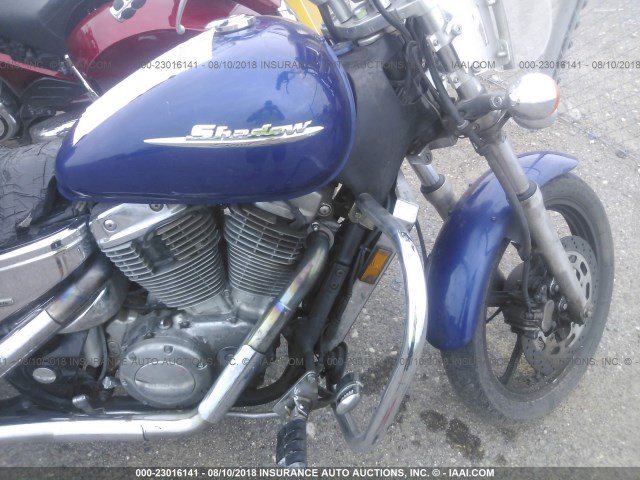 1HFSC18004A803729 - 2004 HONDA VT1100 C BLUE photo 5