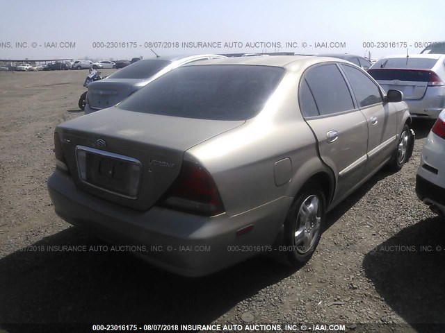 KL5VJ56L95B155164 - 2005 SUZUKI VERONA S/LX GOLD photo 4