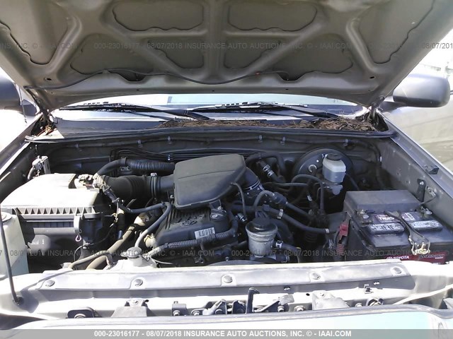 5TETX22N16Z169904 - 2006 TOYOTA TACOMA ACCESS CAB Алтын фото 10