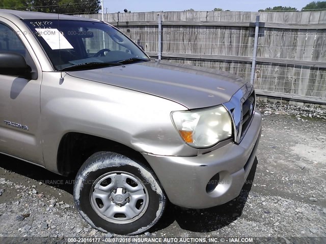 5TETX22N16Z169904 - 2006 TOYOTA TACOMA ACCESS CAB Алтын фото 6