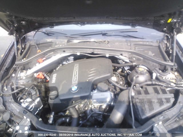 5UXXW3C52H0T78823 - 2017 BMW X4 XDRIVE28I رمادي صورة 10