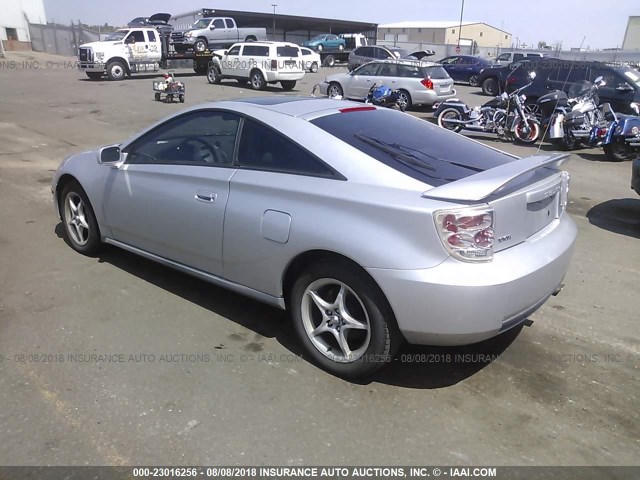 JTDDY38T1Y0019193 - 2000 TOYOTA CELICA GT-S SILVER photo 3