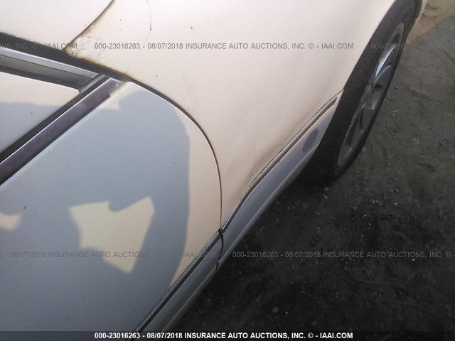 WDBGA33E8TA309085 - 1996 MERCEDES-BENZ S 320 WHITE photo 6